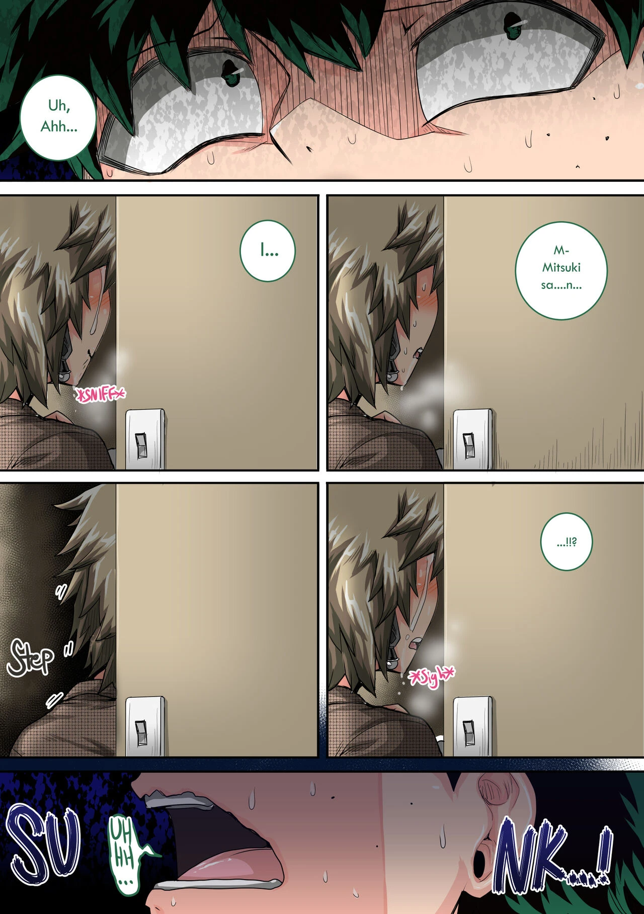 Boku no Harem Academia 9. Summer Vacation With Bakugo's Mom Part Three Chapter Two porn comic picture 57