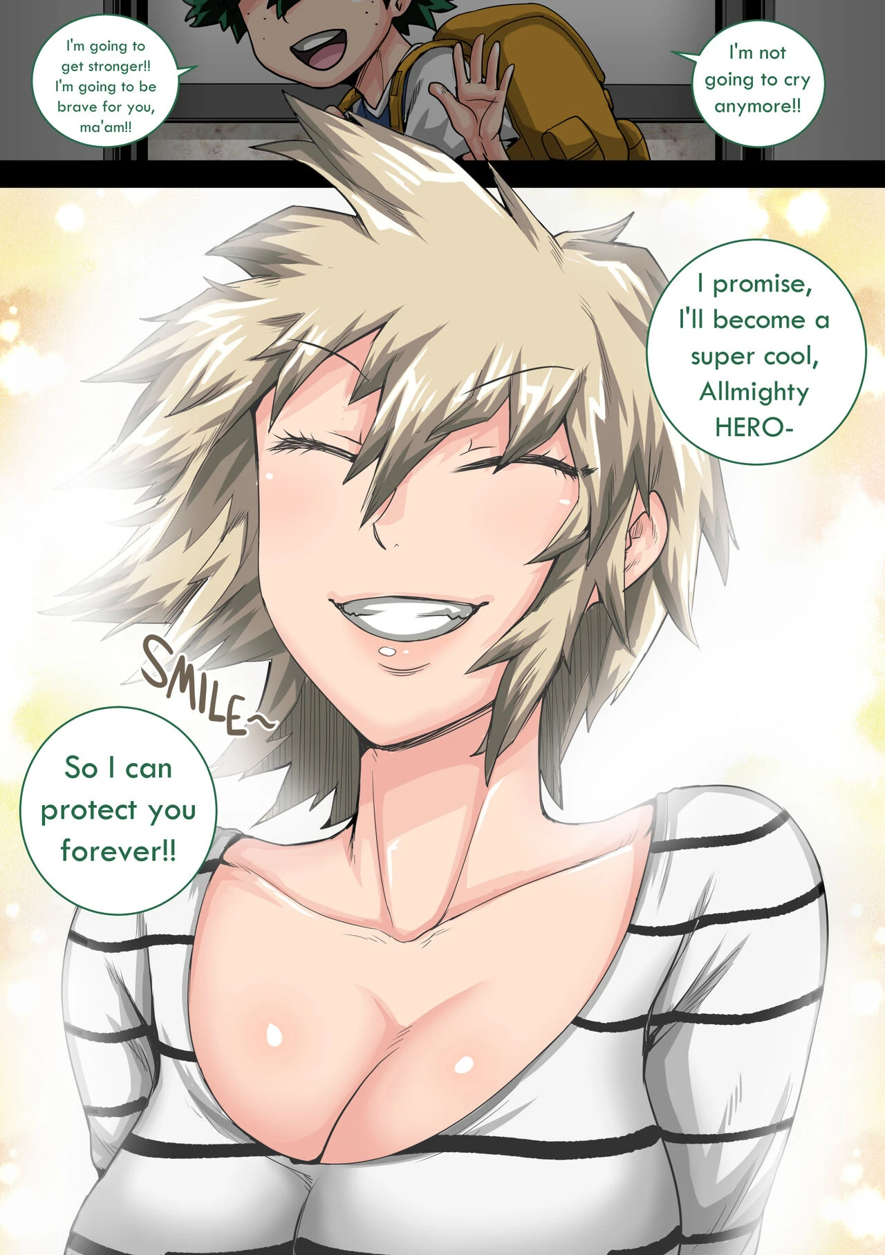 Boku no Harem Academia 9. Summer Vacation With Bakugo's Mom Part Three Chapter Two porn comic picture 75