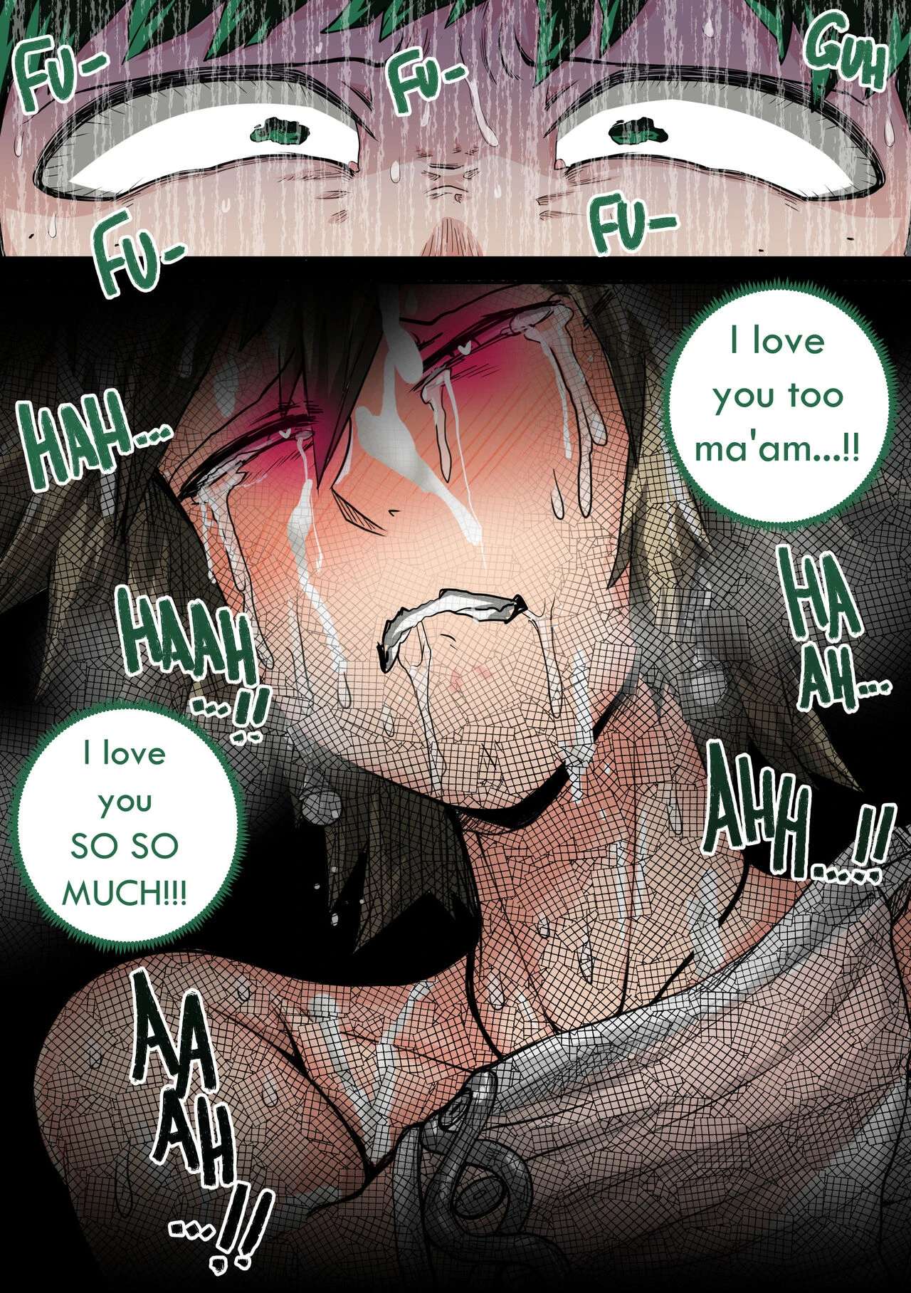 Boku no Harem Academia 9. Summer Vacation With Bakugo's Mom Part Three Chapter Two porn comic picture 76