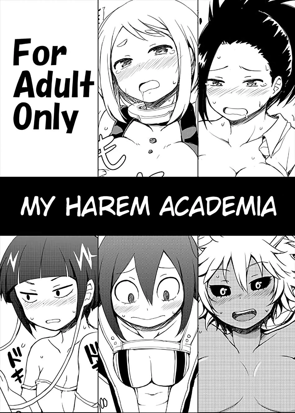 Boku no Harem Academia porn comic picture 1
