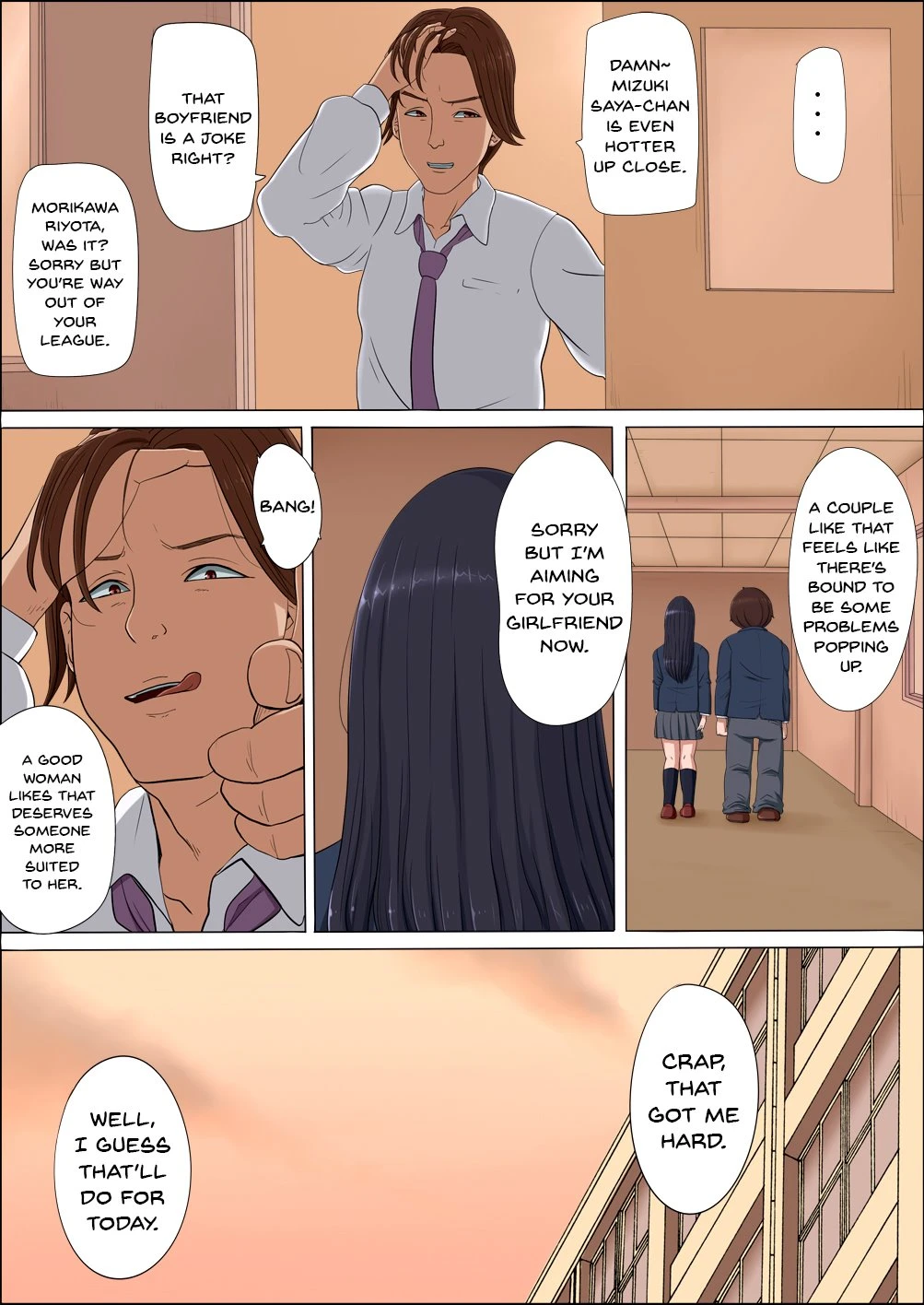 Boku no Jiman no Kanojo ga Netoraremashite porn comic picture 13