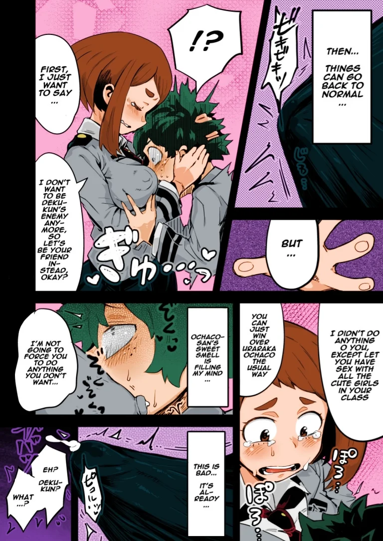 Boku to Nottori Villain Nakademia 2 [Colorized] porn comic picture 11