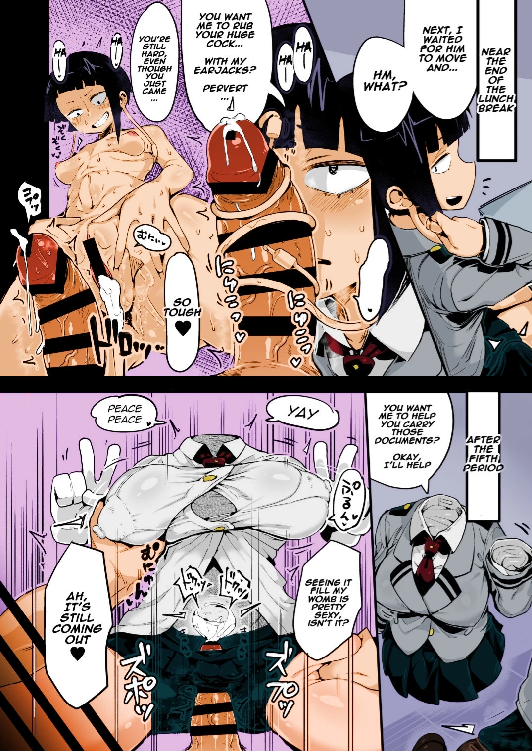 Boku to Nottori Villain Nakademia 2 [Colorized] porn comic picture 17