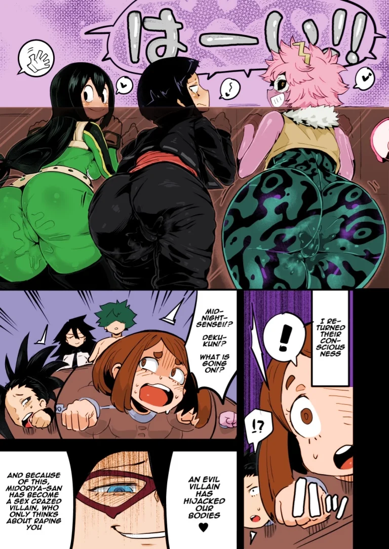 Boku to Nottori Villain Nakademia 2 [Colorized] porn comic picture 20