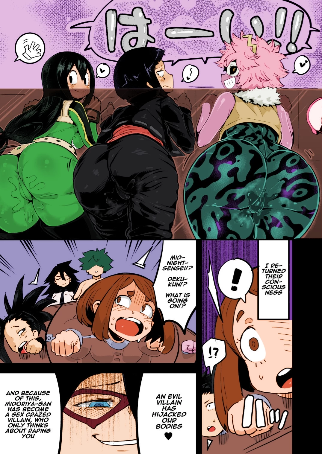 Boku to Nottori Villain Nakademia 2 [Colorized] porn comic picture 20