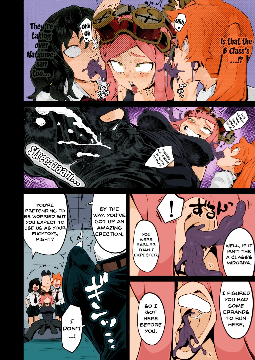 Boku to Nottori Villain Nakademia 3 [Colorized] porn comic picture 13
