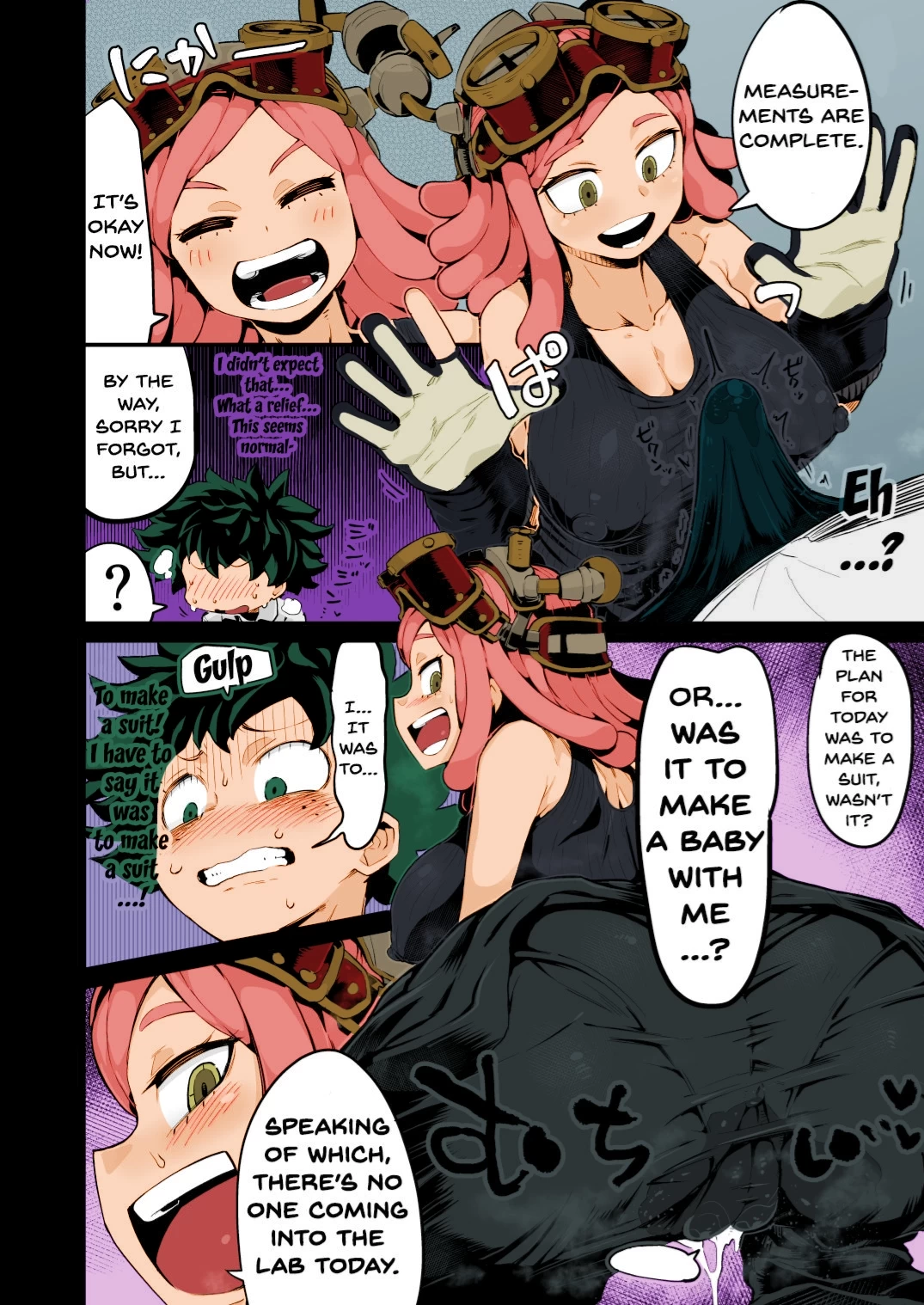 Boku to Nottori Villain Nakademia 3 [Colorized] porn comic picture 17
