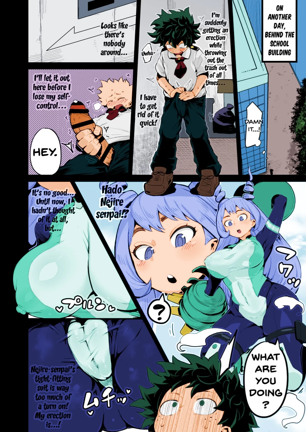 Boku to Nottori Villain Nakademia 3 [Colorized] porn comic picture 25