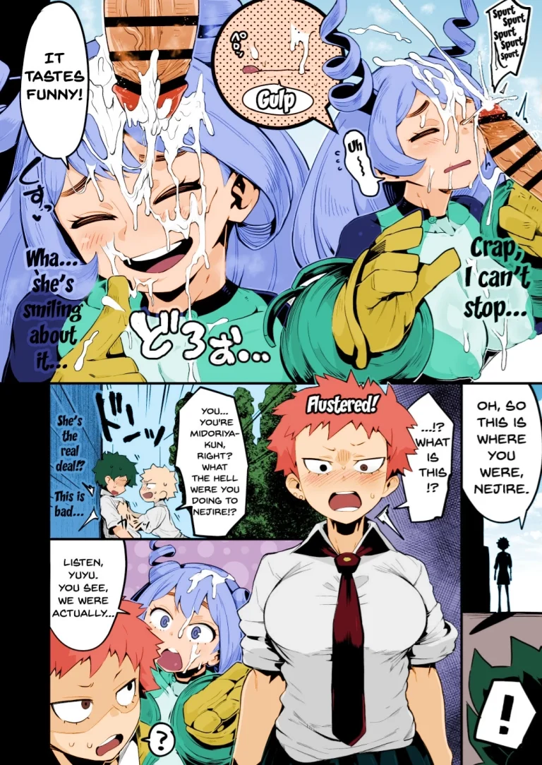 Boku to Nottori Villain Nakademia 3 [Colorized] porn comic picture 27