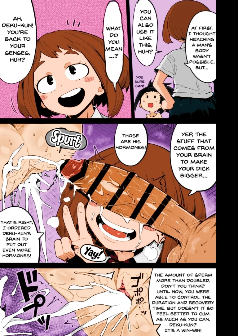 Boku to Nottori Villain Nakademia 3 [Colorized] porn comic picture 6