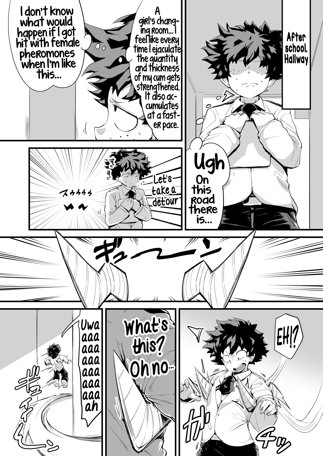 Boku to Nottori Villain Nakademia 4 | My, and the body-snatcher villain's Creampiedemia 4 porn comic picture 25