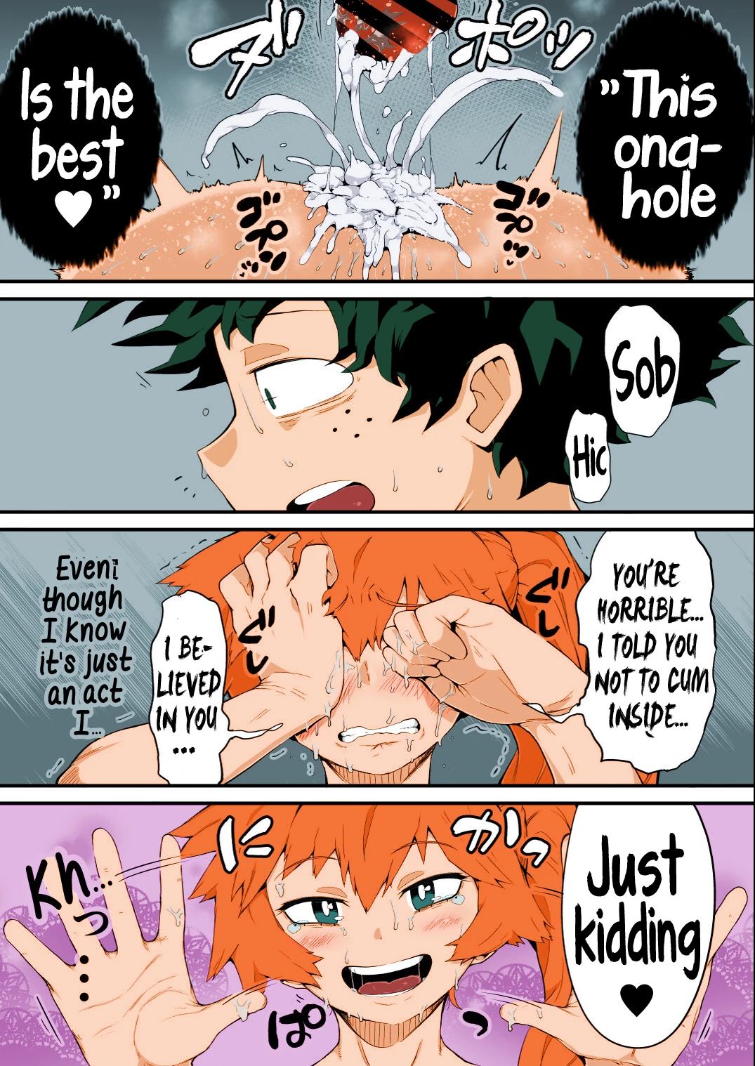 Boku to Nottori Villain Nakademia 4 porn comic picture 14