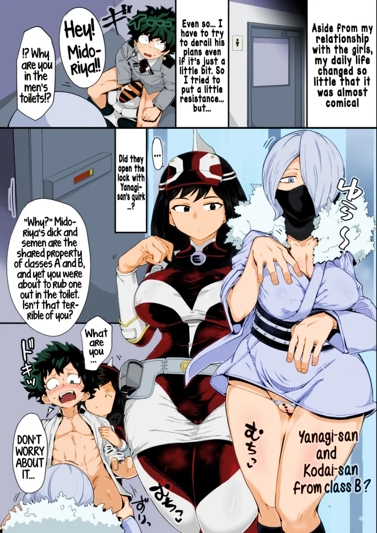 Boku to Nottori Villain Nakademia 4 porn comic picture 18