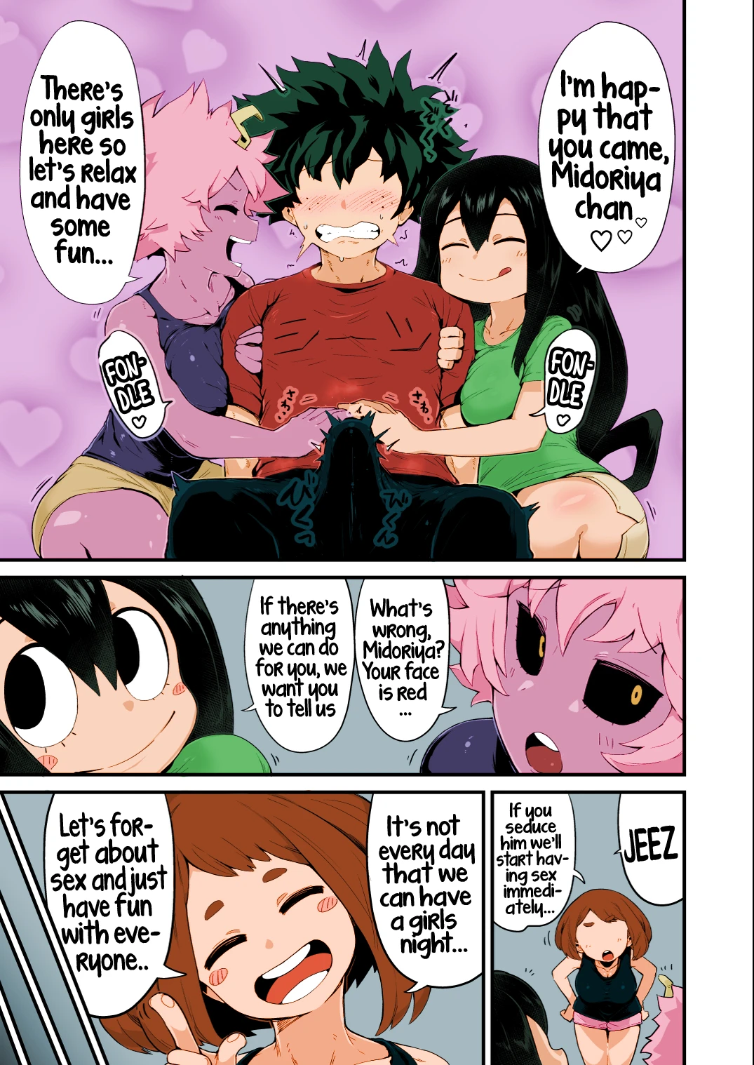 Boku to Nottori Villain Nakademia 4 porn comic picture 4