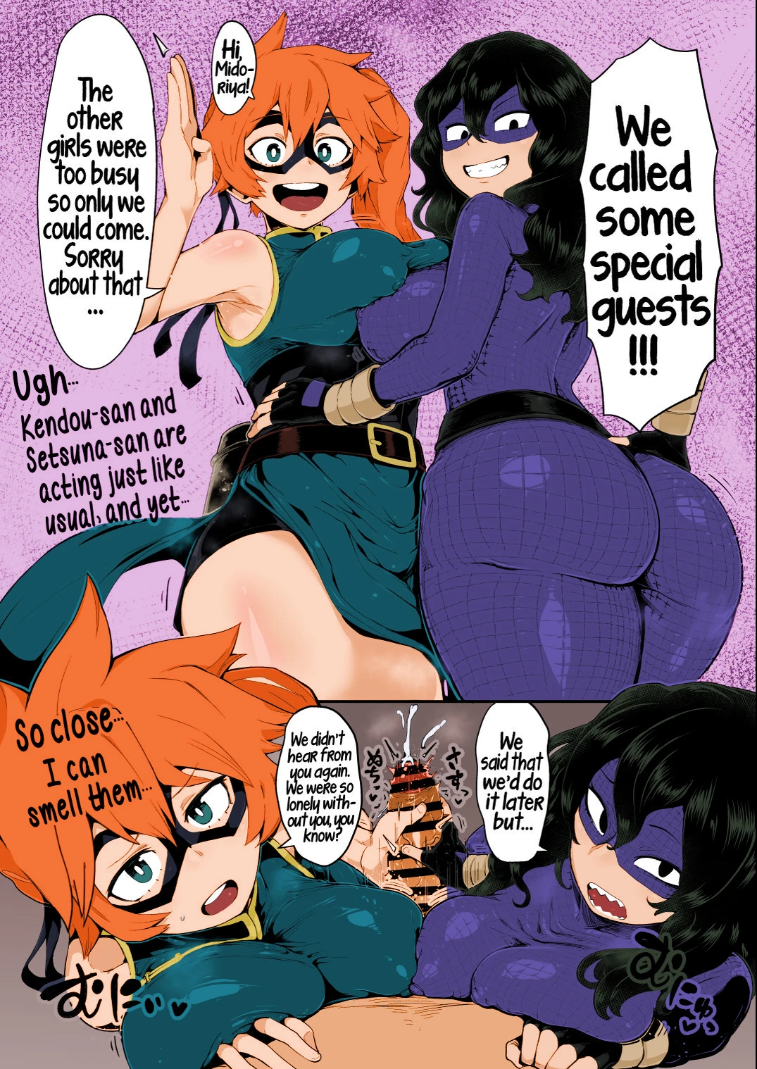 Boku to Nottori Villain Nakademia 4 porn comic picture 6