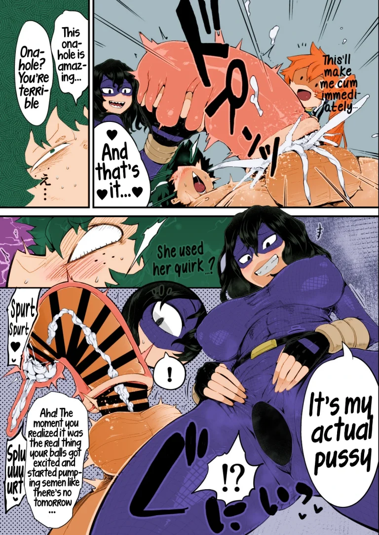 Boku to Nottori Villain Nakademia 4 porn comic picture 8