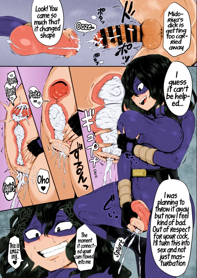 Boku to Nottori Villain Nakademia 4 porn comic picture 9