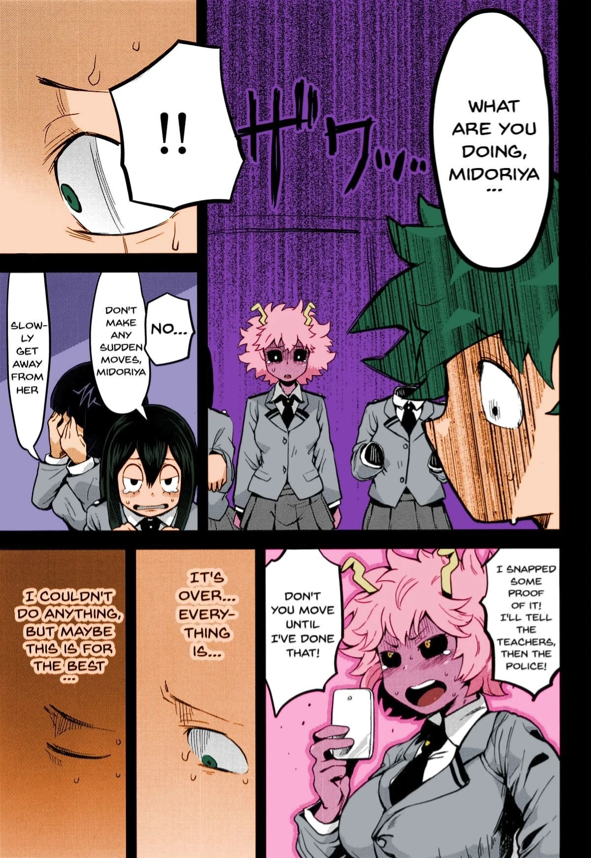 Boku to Nottori Villain Nakademia [Colorized] porn comic picture 14