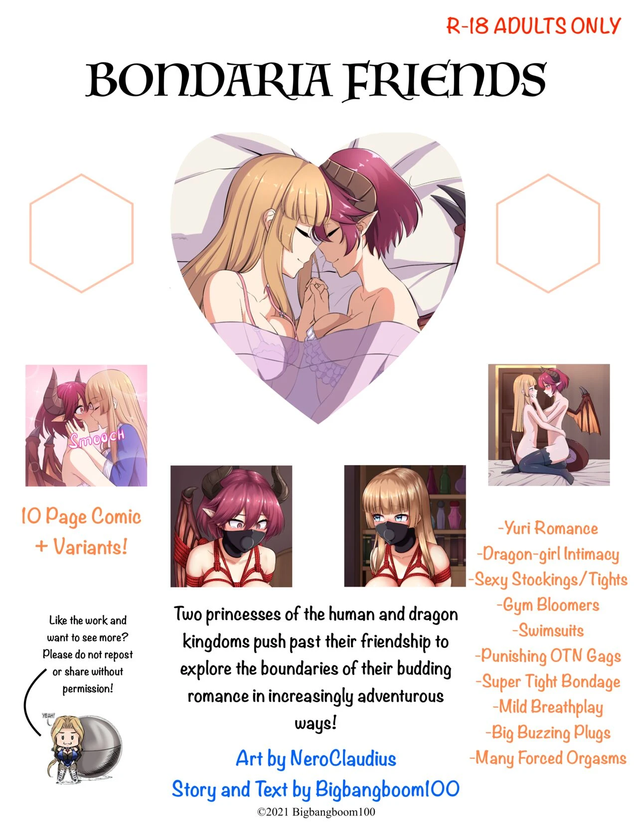 Bondaria Friends porn comic picture 1