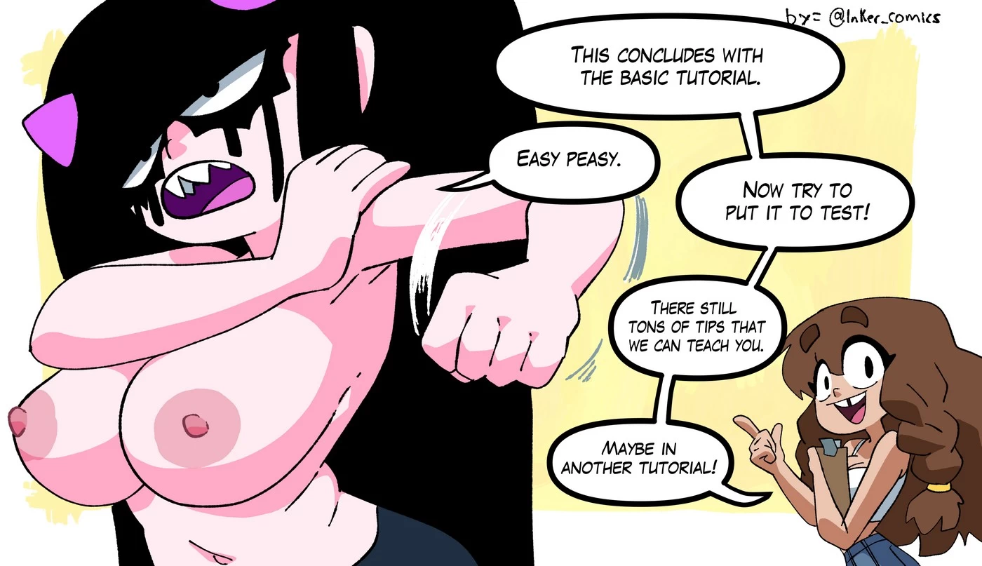 Boobs Tutorial porn comic picture 16