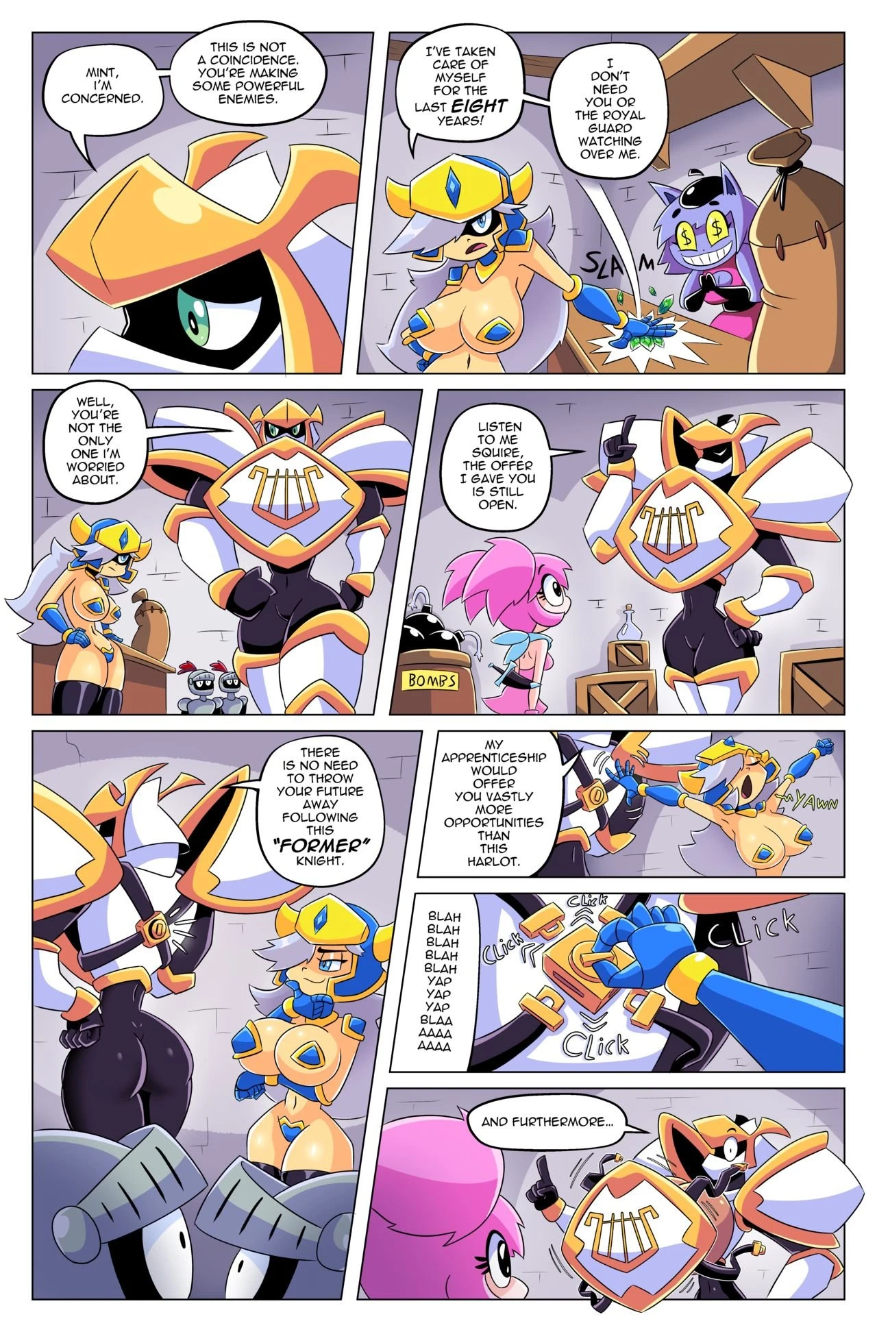 Booby Quest 4 porn comic picture 10