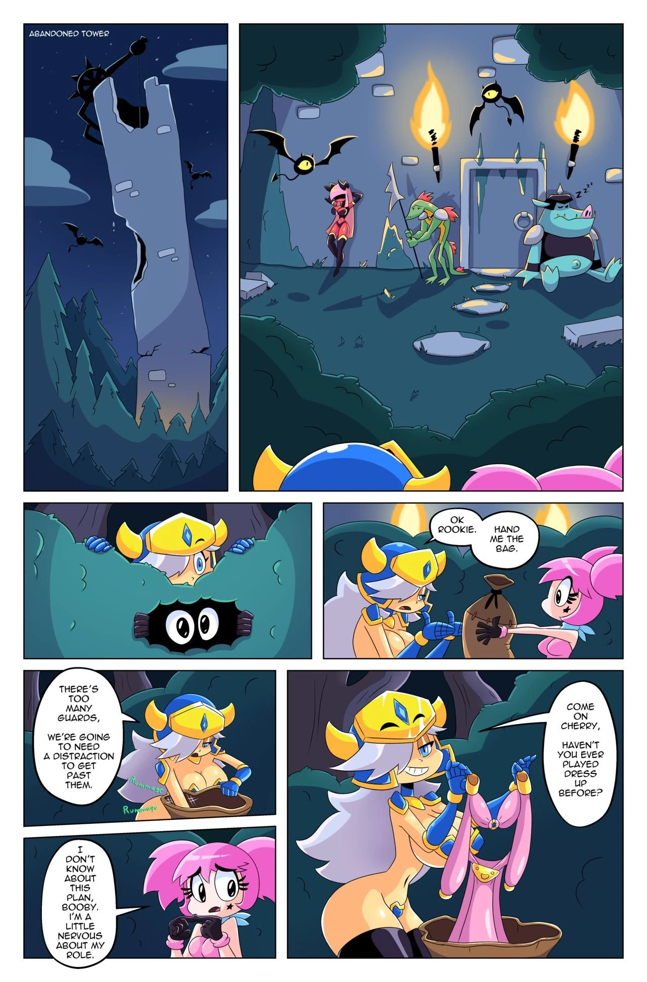 Booby Quest 4 porn comic picture 16