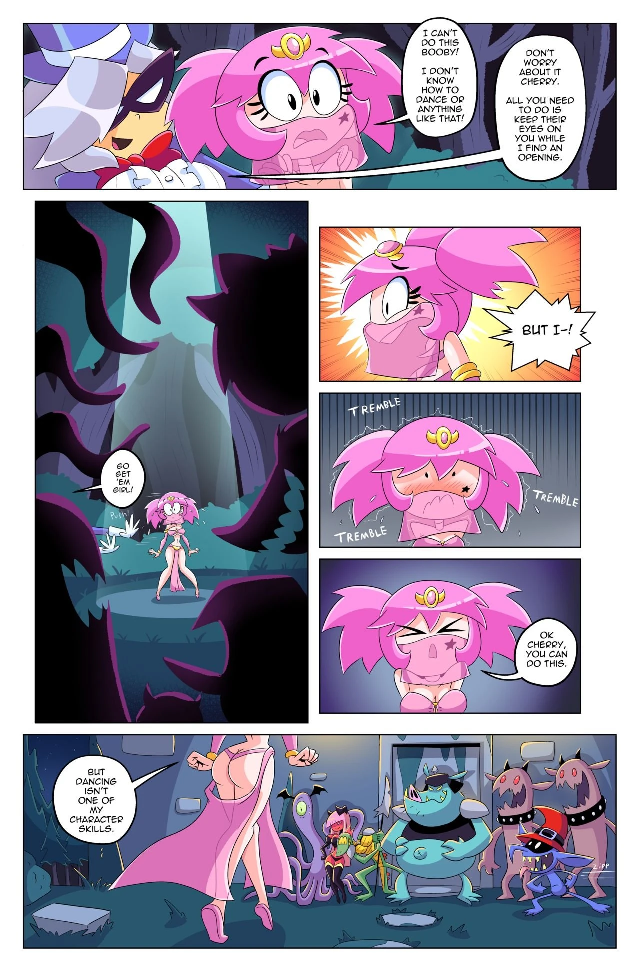 Booby Quest 4 porn comic picture 18