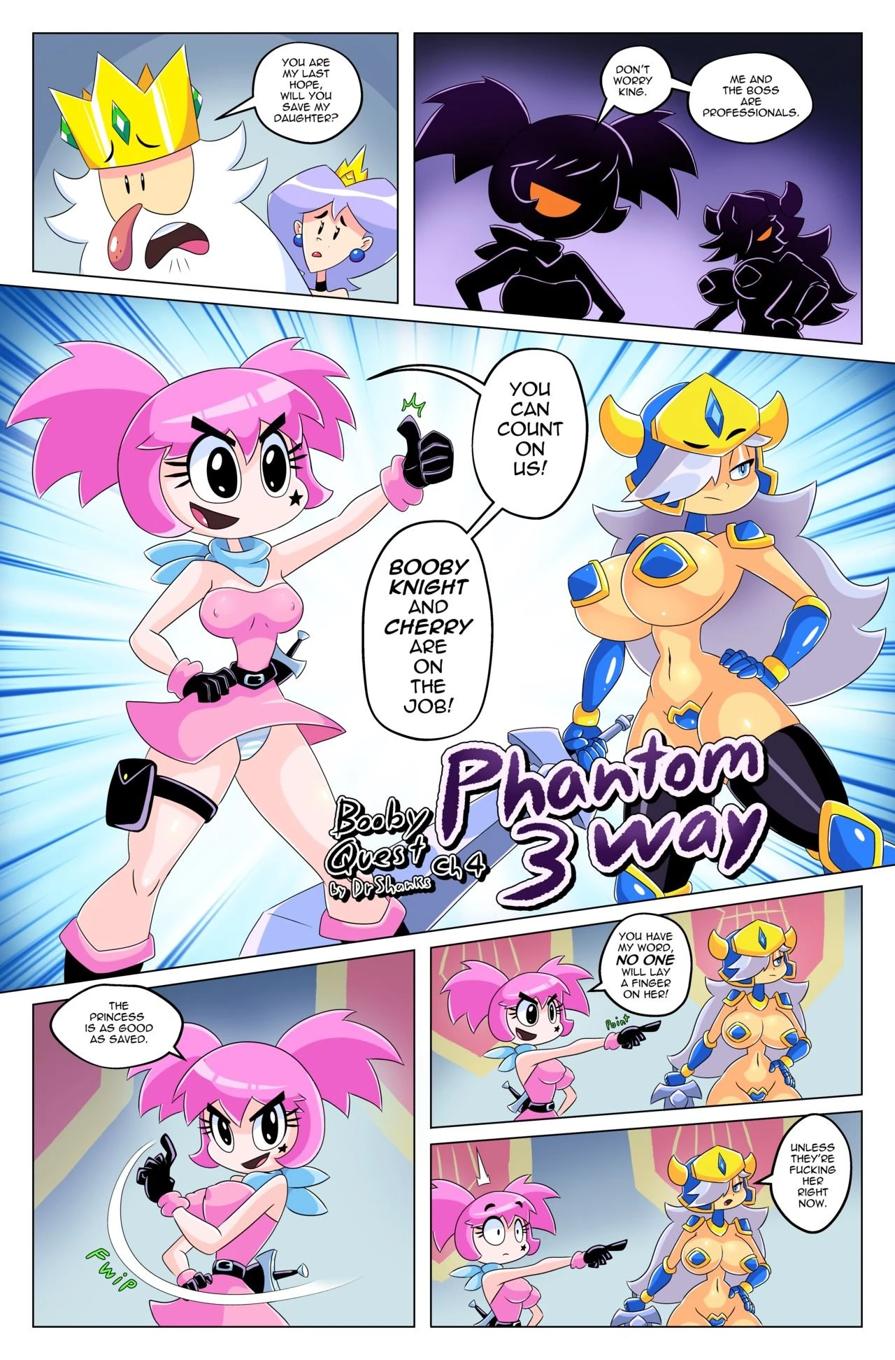 Booby Quest 4 porn comic picture 2