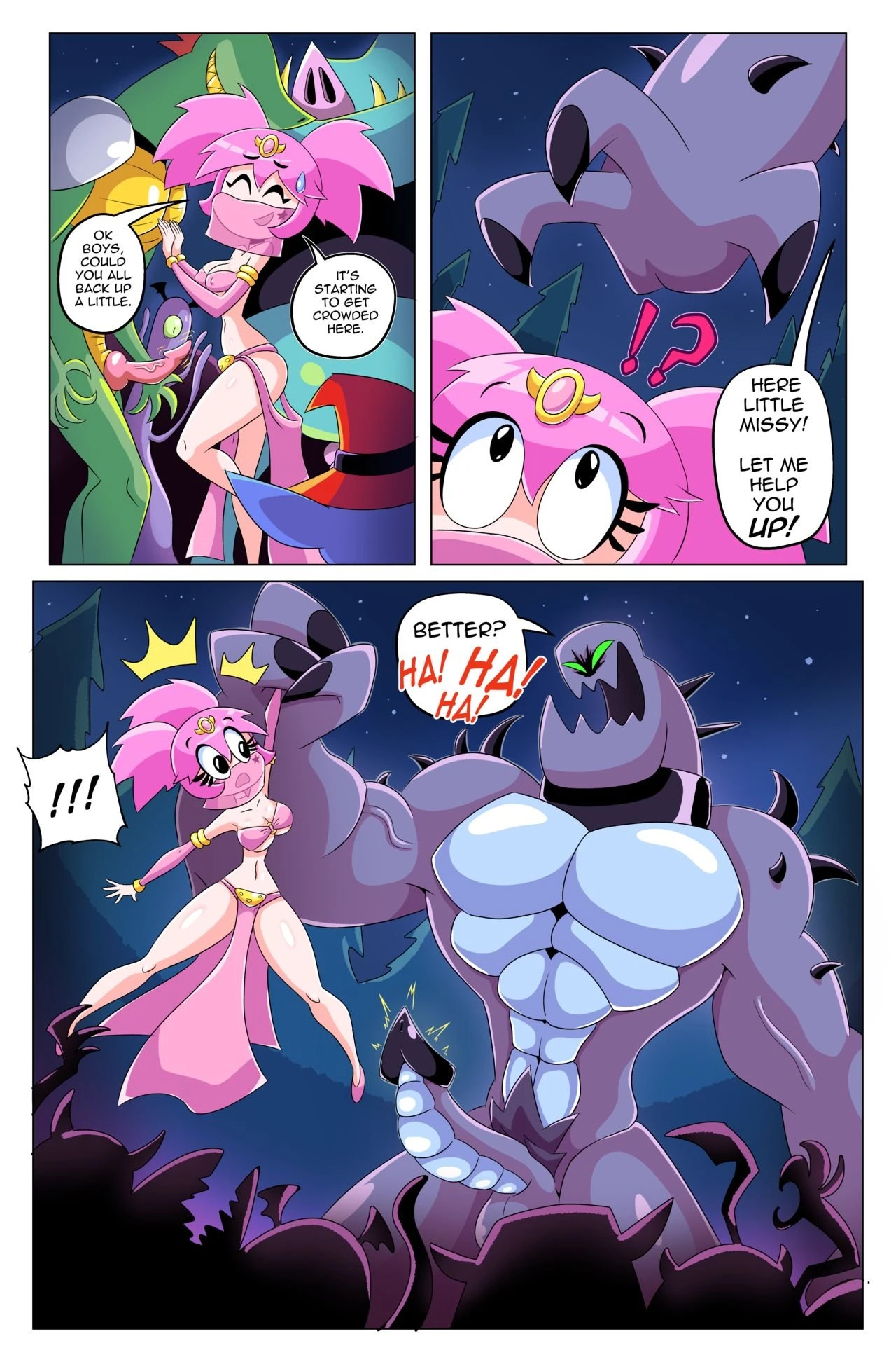 Booby Quest 4 porn comic picture 21