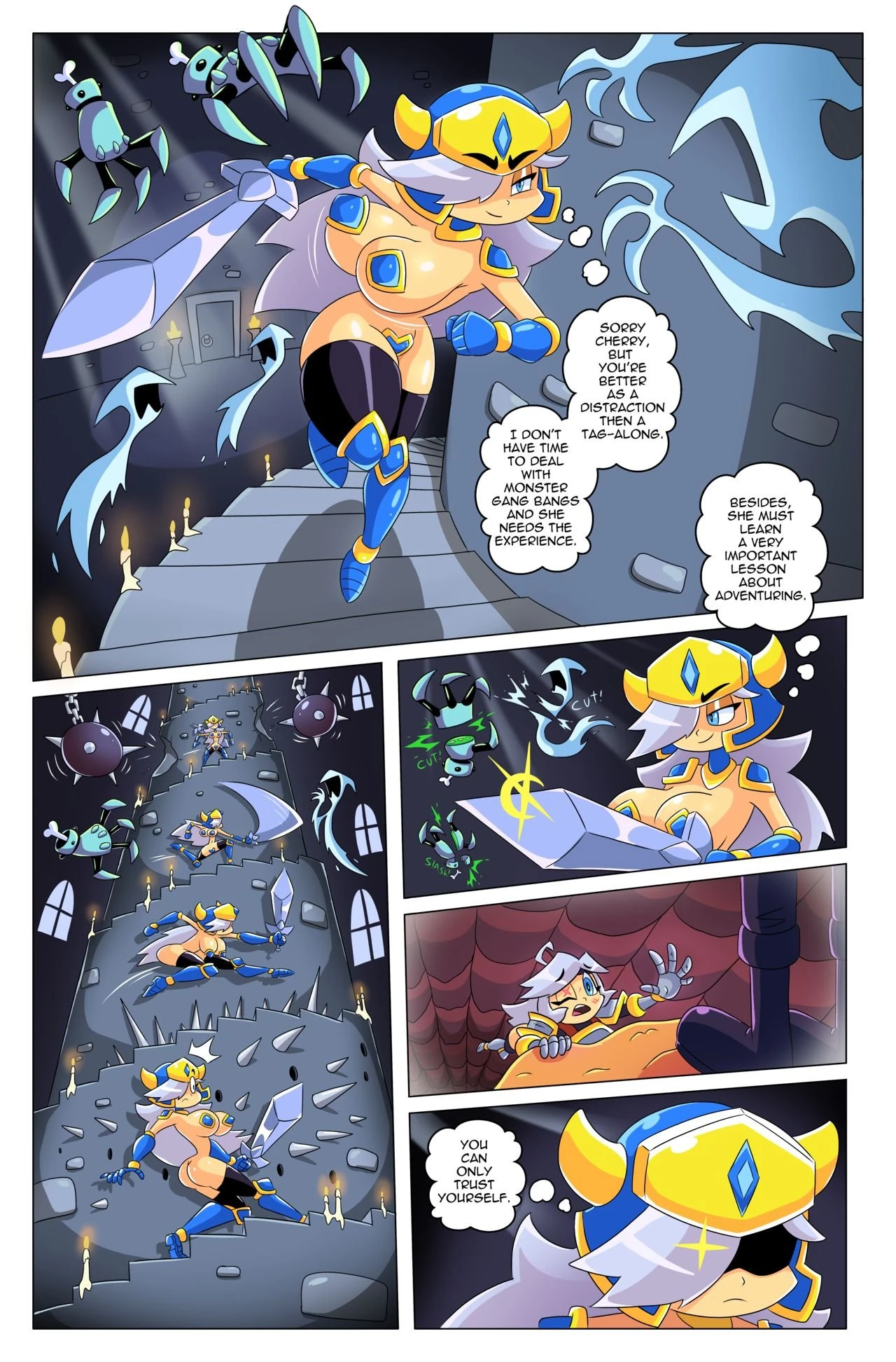 Booby Quest 4 porn comic picture 28