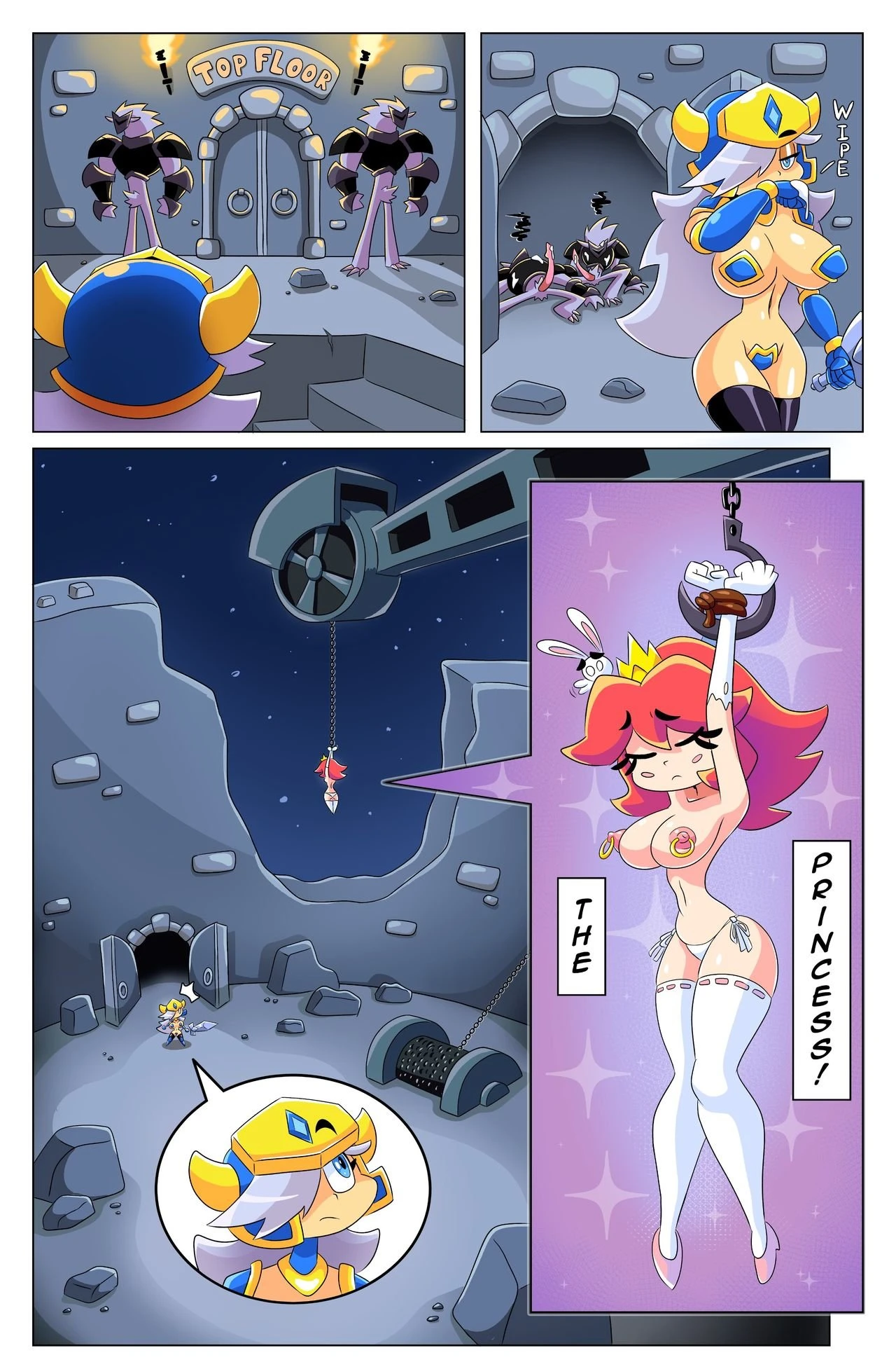 Booby Quest 4 porn comic picture 29