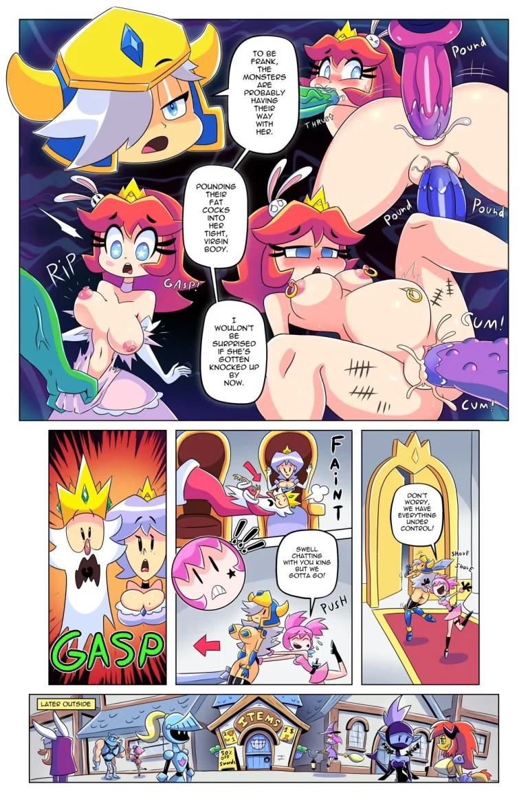 Booby Quest 4 porn comic picture 3