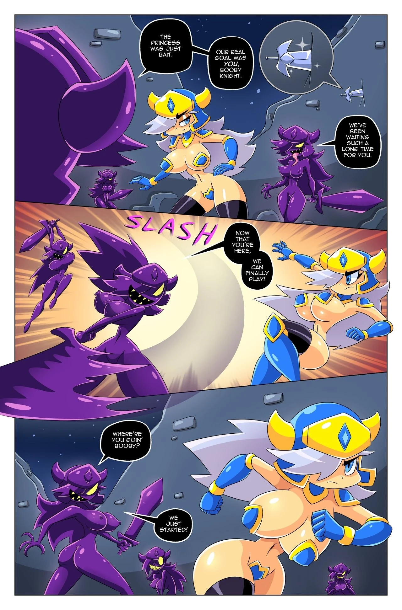 Booby Quest 4 porn comic picture 33