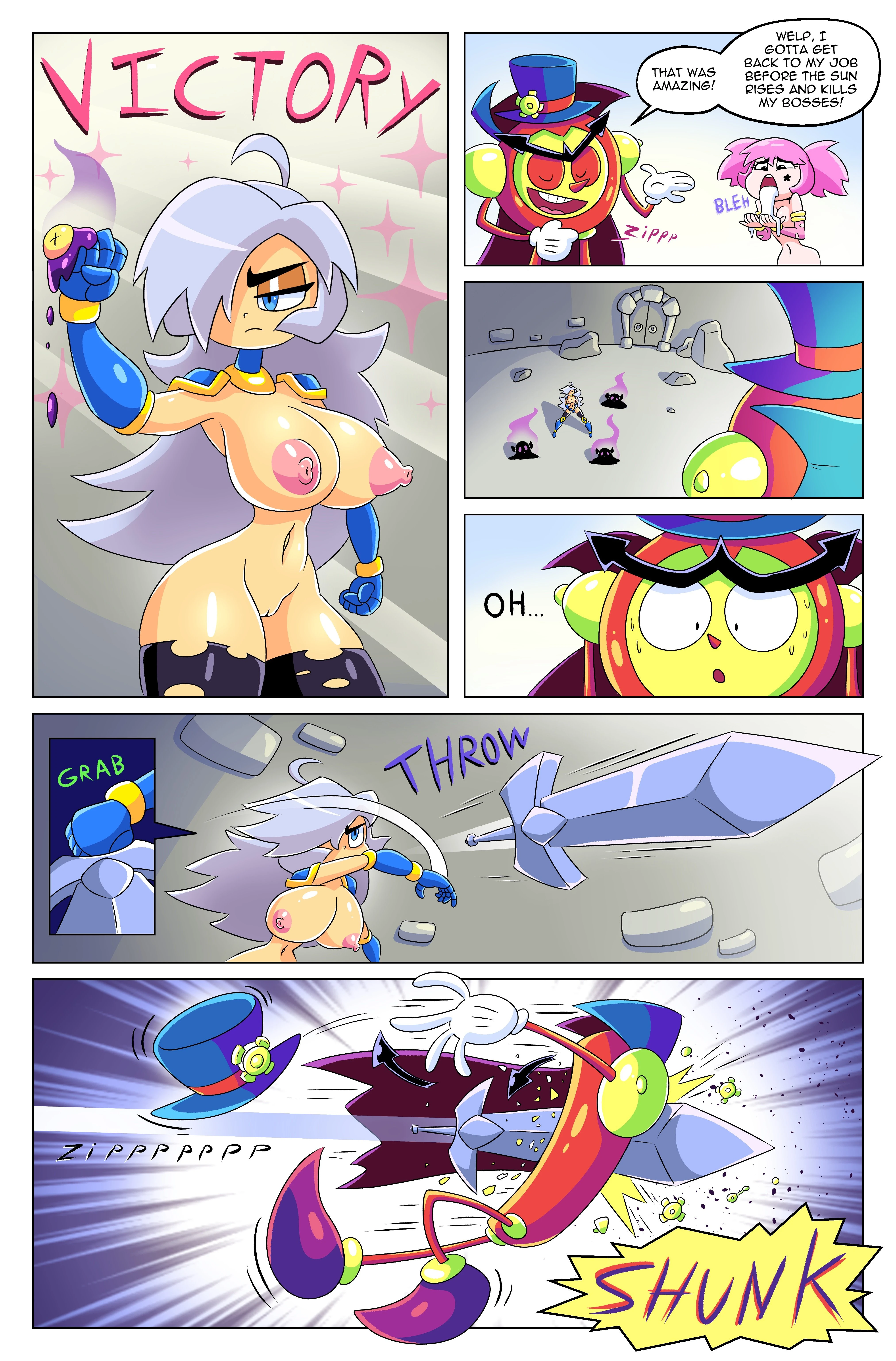 Booby Quest 4 porn comic picture 61