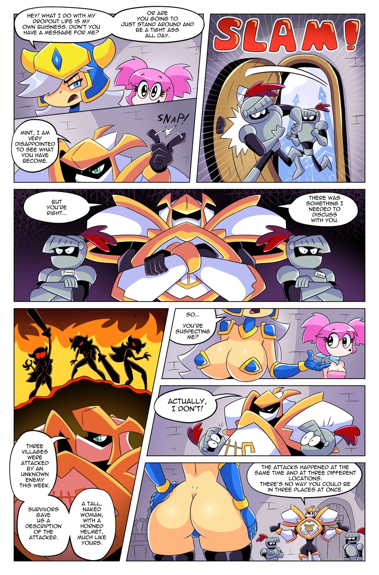 Booby Quest 4 porn comic picture 9