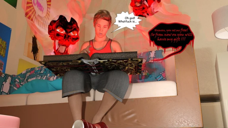 BOOK OF EVIL porn comic picture 34