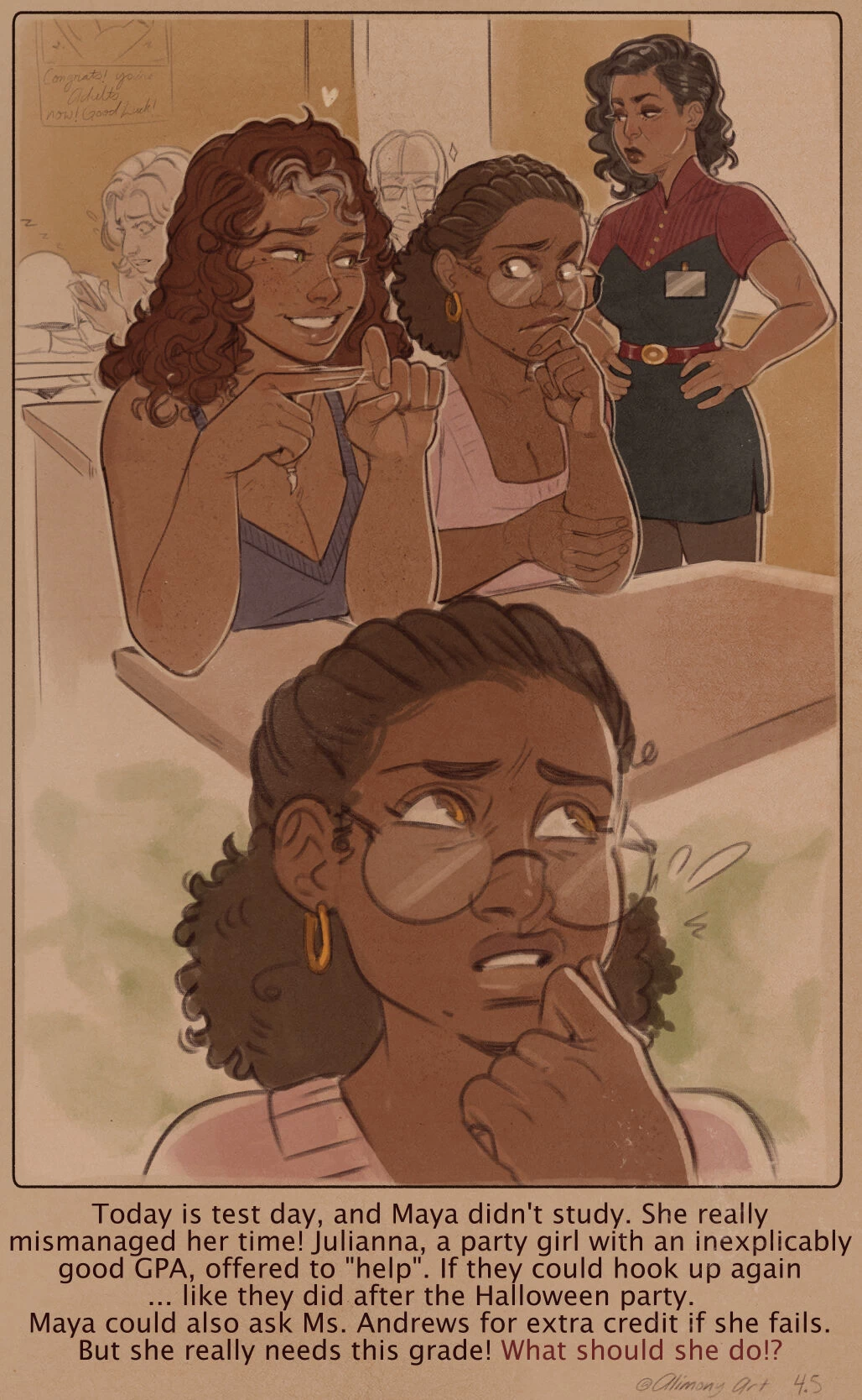 Bookworm porn comic picture 9