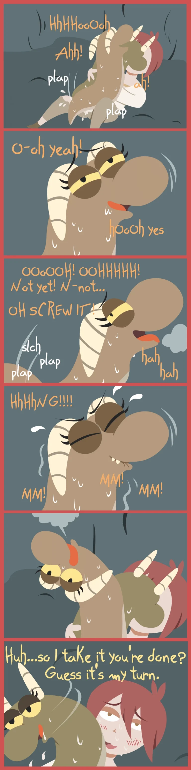 Born to be slugged porn comic picture 24