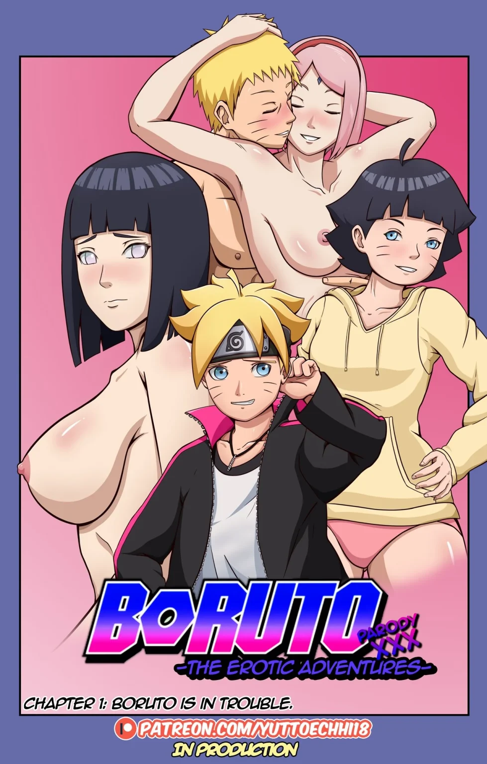 Boruto's Adventure porn comic picture 1