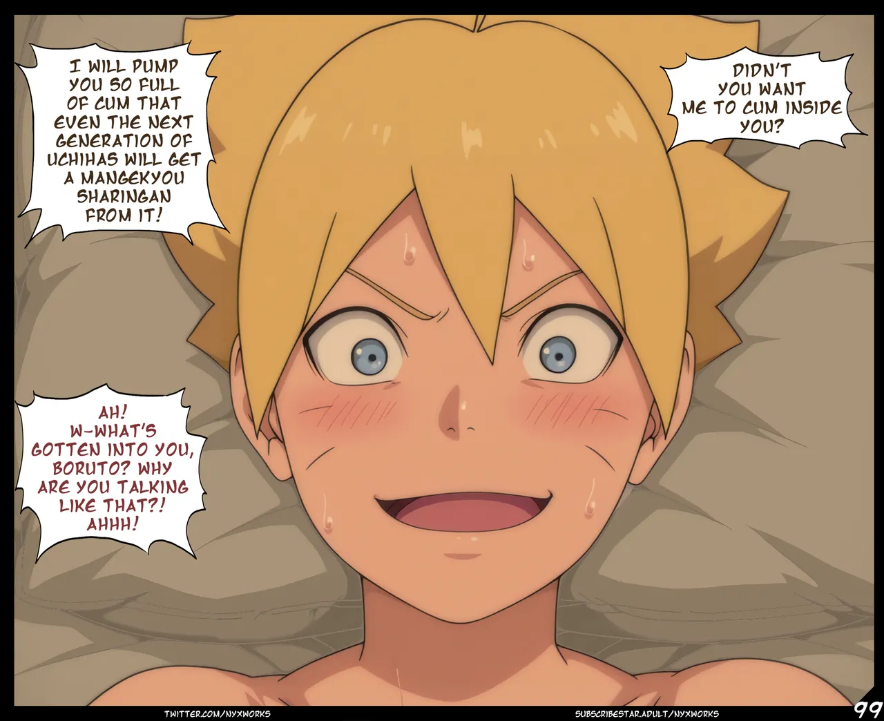 Boruto's Birthday Gift porn comic picture 100