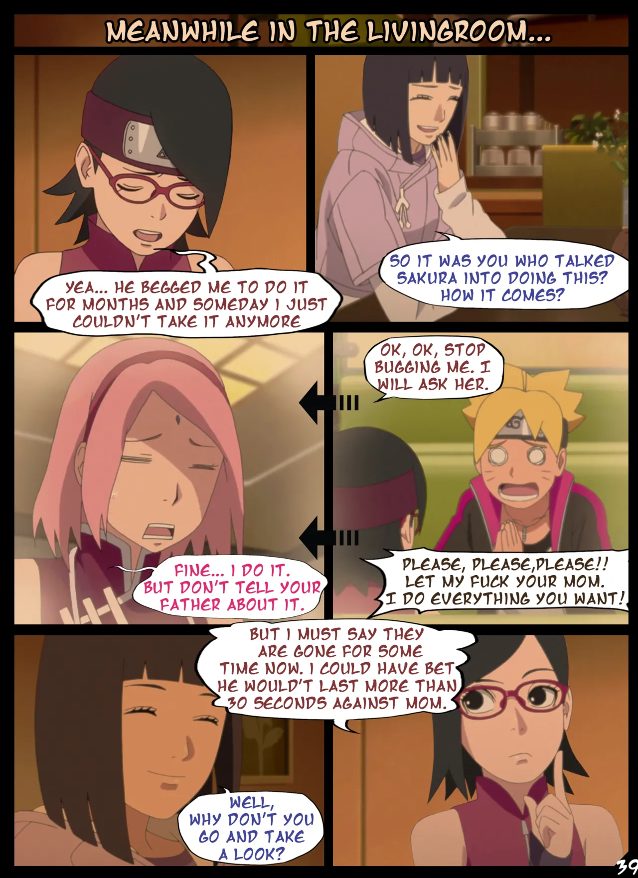 Boruto's Birthday Gift porn comic picture 40