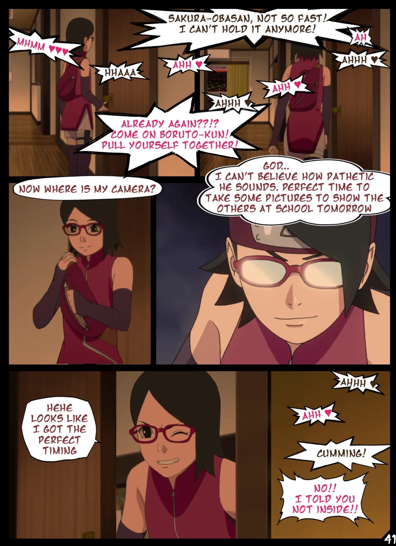 Boruto's Birthday Gift porn comic picture 42