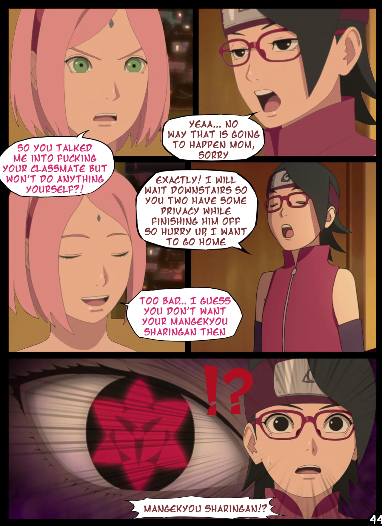 Boruto's Birthday Gift porn comic picture 45