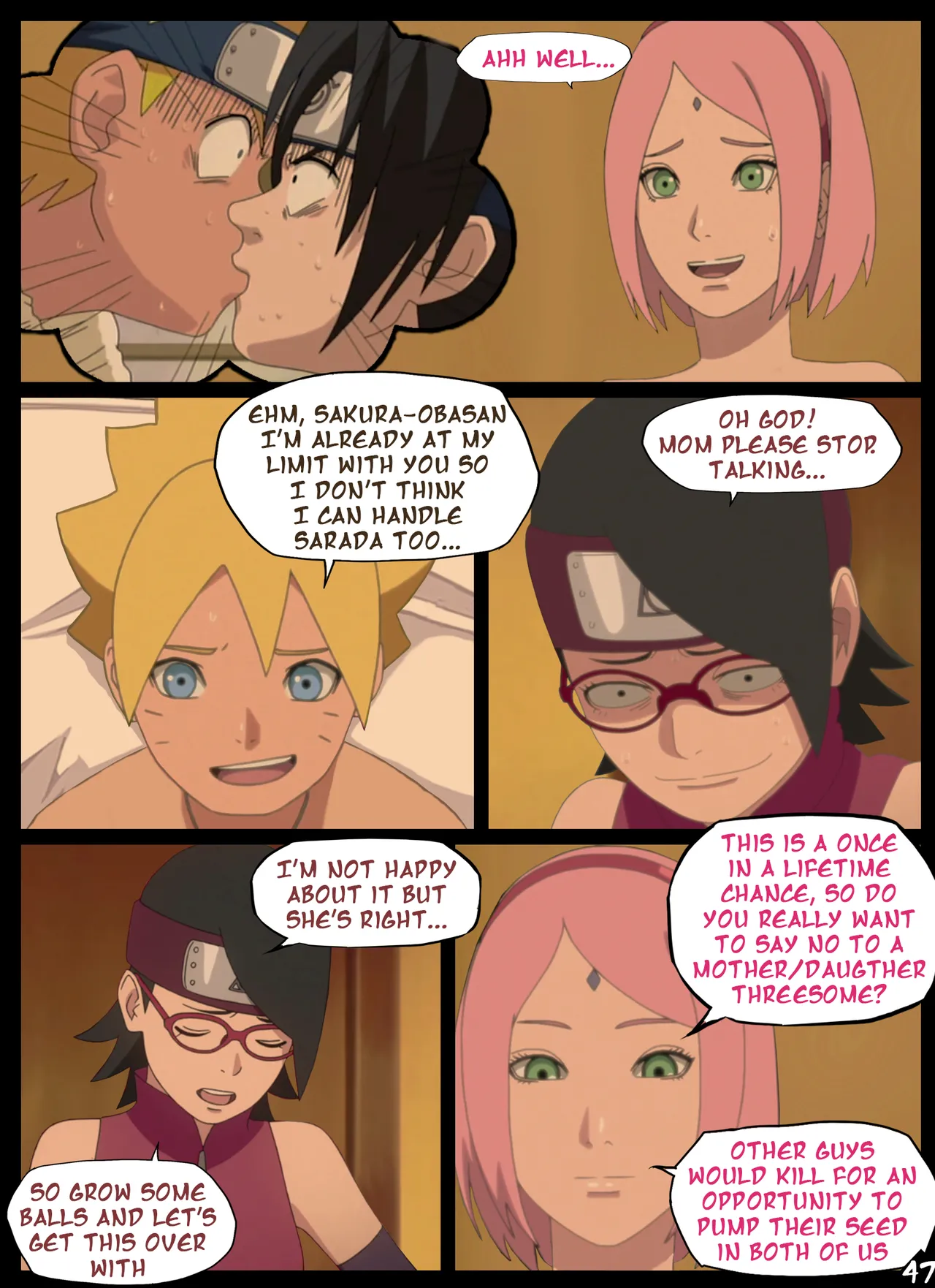 Boruto's Birthday Gift porn comic picture 48