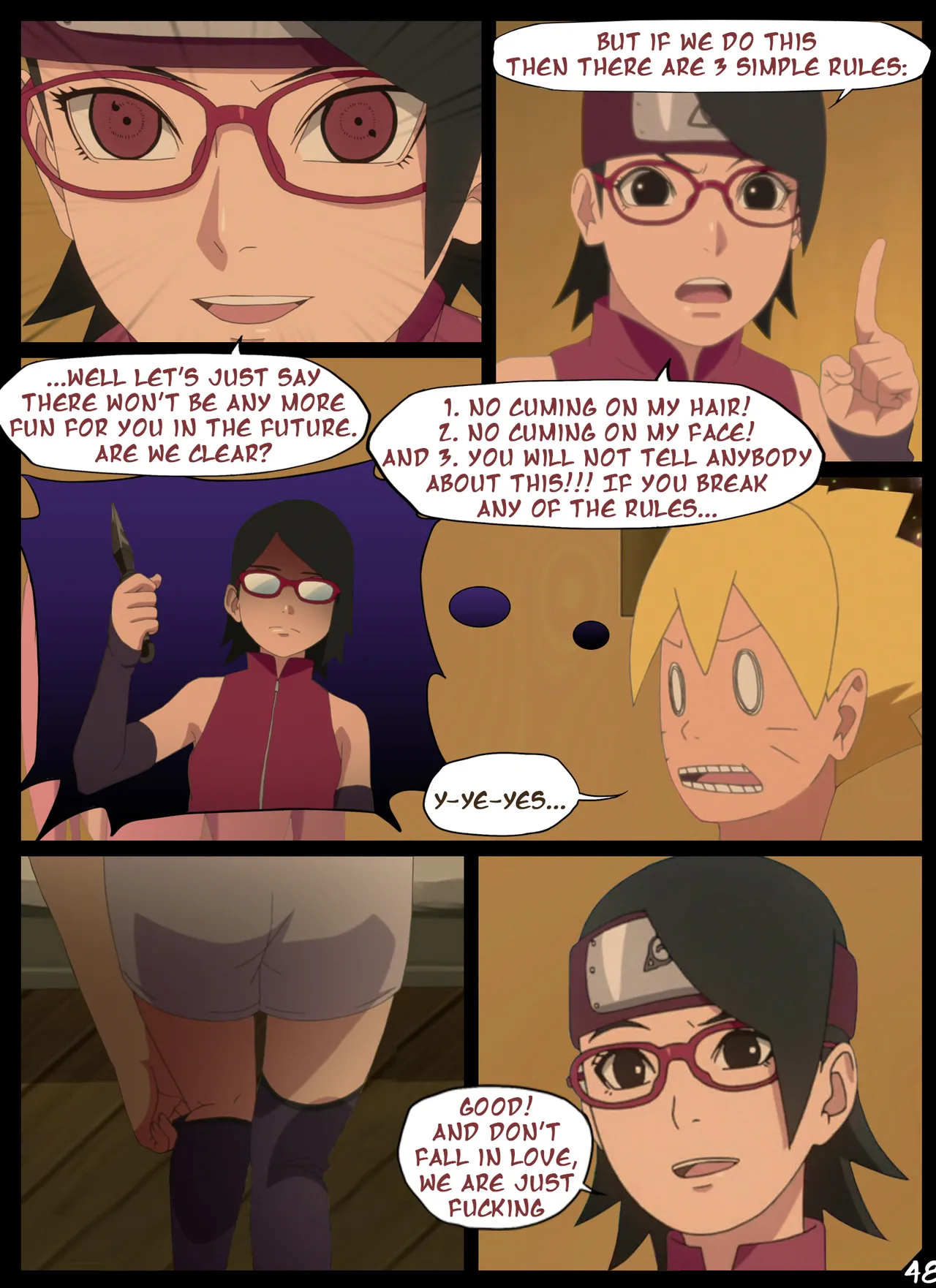Boruto's Birthday Gift porn comic picture 49