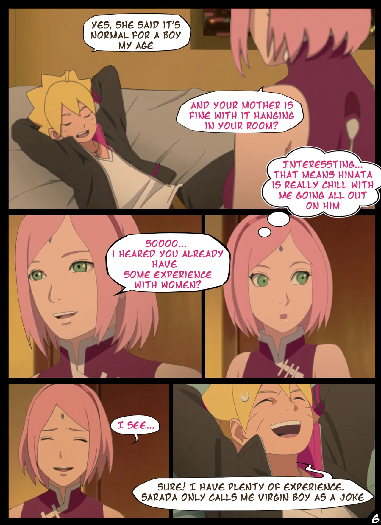 Boruto's Birthday Gift porn comic picture 7