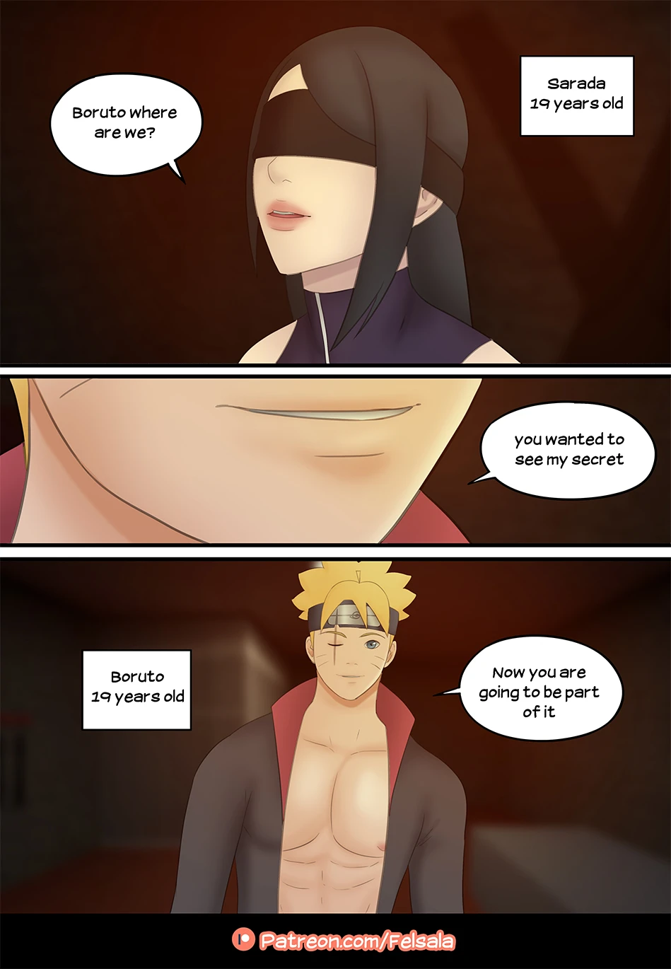 Boruto's Secret porn comic picture 2