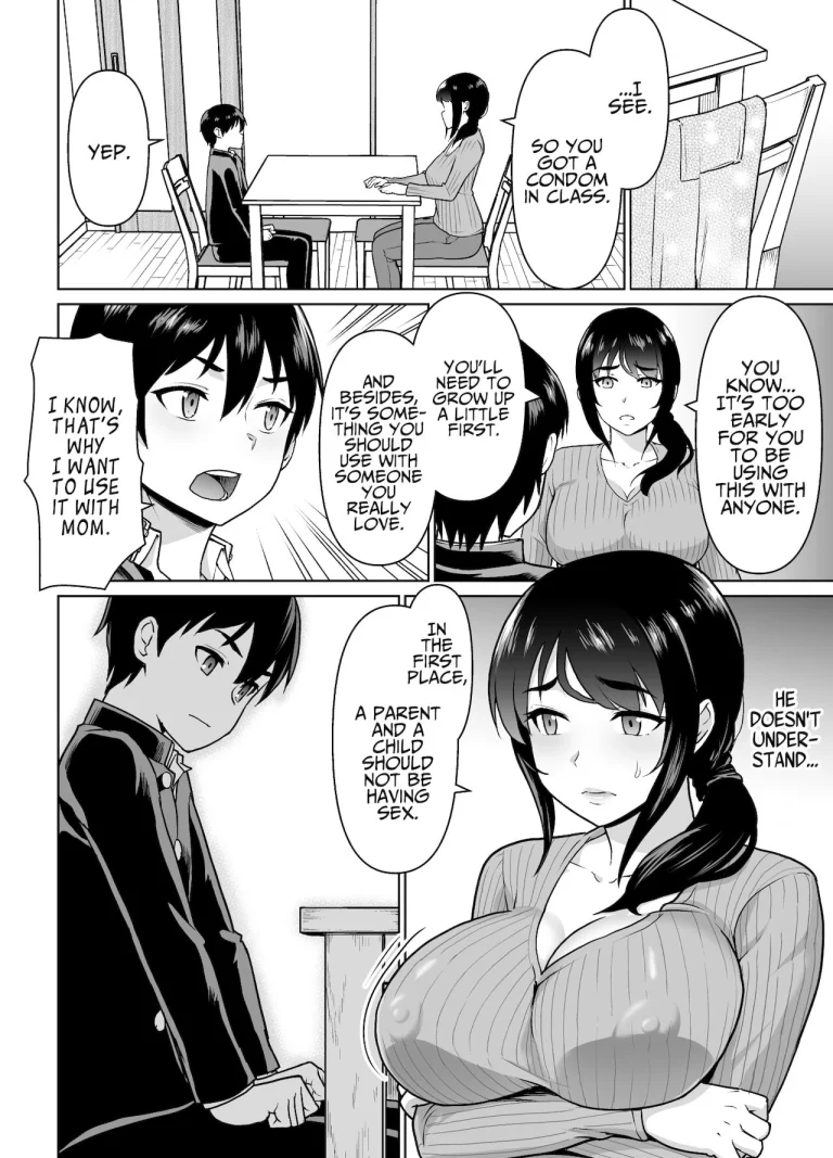 Boshi Kara Hajimeru Renai Kankei porn comic picture 20