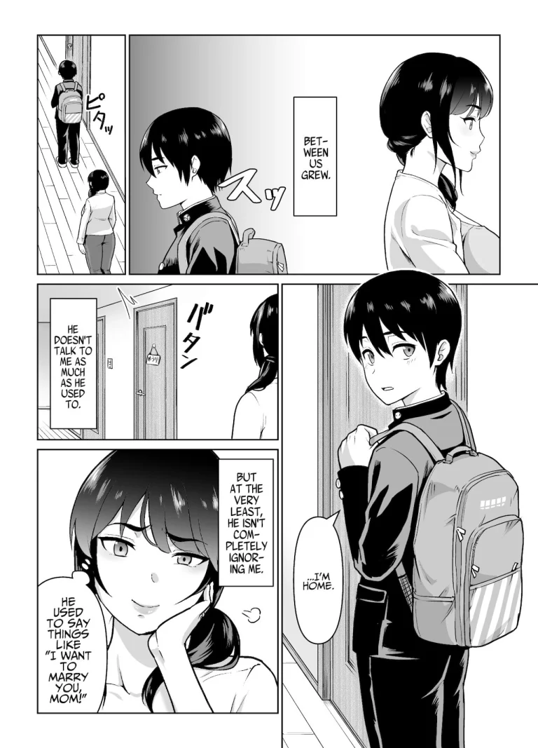 Boshi Kara Hajimeru Renai Kankei porn comic picture 4