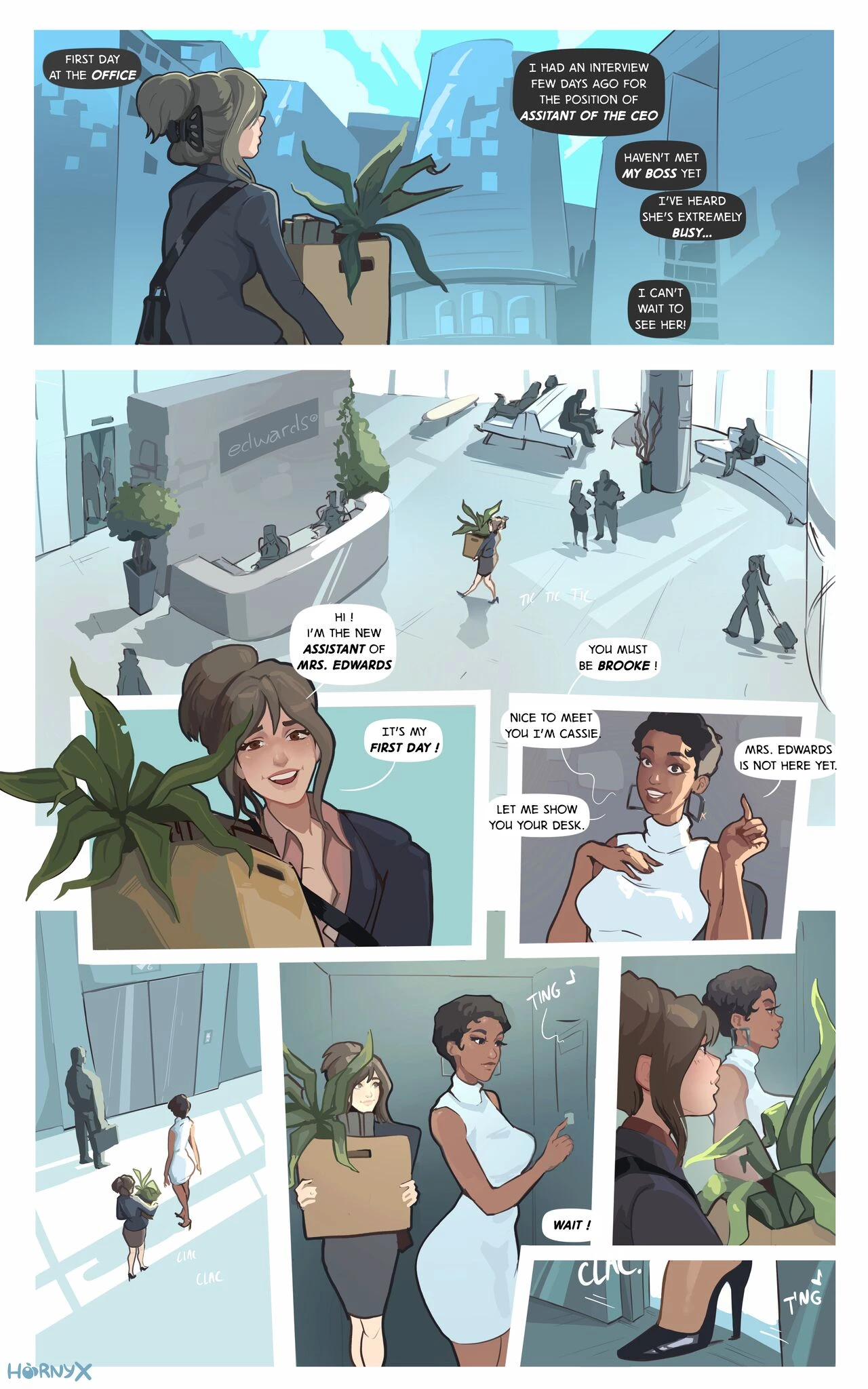 Boss me Mommy porn comic picture 2